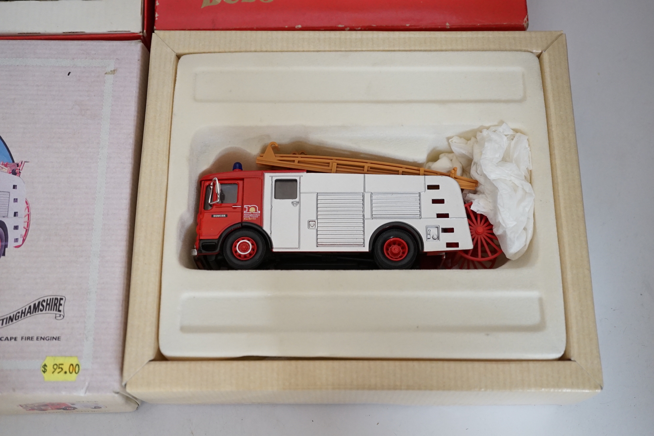 Eleven boxed diecast vehicles by Corgi, EFE, matchbox, etc. and a boxed Lansdowne Models 1:43 scale white metal 1948 Wolseley 18/85 Series III